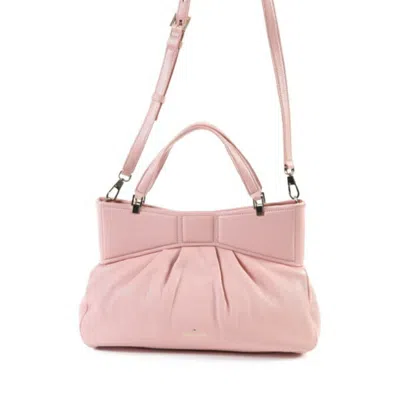 Pre-owned Kate Spade Pink Leather Shoulder Bag ()