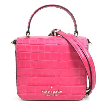 Pre-owned Kate Spade Pink Leather Shoulder Bag ()