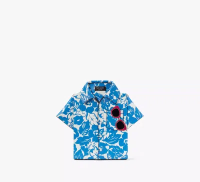 Kate Spade Playa Printed 3d Shirt Crossbody In Blue