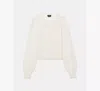 Kate Spade Pointelle Sweater In White