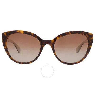 Kate Spade Polarized Brown Gradient Cat Eye Ladies Sunglasses Amberlee/s 0086/la 55