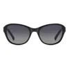 Kate Spade New York Gold 56mm Gradient Rectangular Sunglasses In Black