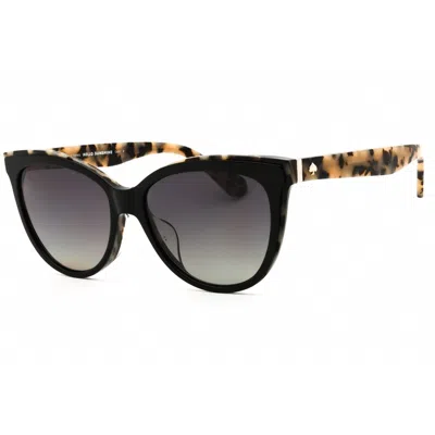 Kate Spade Polarized Grey Shaded Cat Eye Ladies Sunglasses Daesha/f/s 0wr7/wj 56