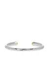 Kate Spade Polished Cuff Bracelet In Metallic