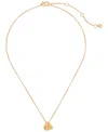 Kate Spade Double Knot Necklace In Gold.