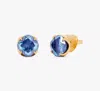 Kate Spade Pop Of Joy 10mm Spade Flower Studs In Royal Blue