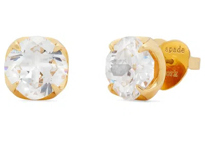 Kate Spade Pop Of Joy 10mm Spade Flower Studs In Neutral