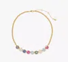Kate Spade Pop Of Joy Spade Flower Necklace In Multi