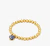 Kate Spade Pop Of Joy Spade Flower Stretch Bracelet In Dark Navy