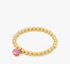 Kate Spade Pop Of Joy Spade Flower Stretch Bracelet In Fuchsia
