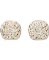 Kate Spade Pop Of Joy Studs In Clear,silv