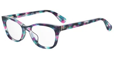 Kate Spade Posi Mya Women's Glasses Clear Size 51 - Free Lenses - Blue Light Block Available In Transparent Green Pink Tortoise