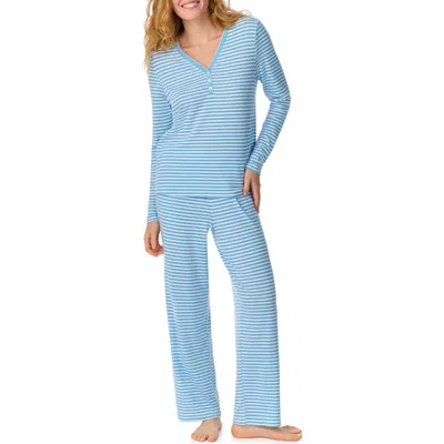 Kate Spade Print Pajamas In Blue