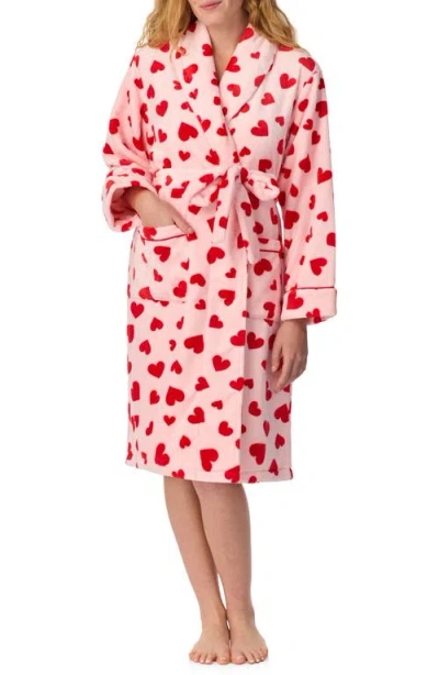 Kate Spade Print Robe In Pink