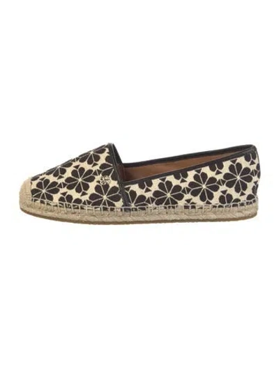 Pre-owned Kate Spade Printed Espadrilles In Multi
