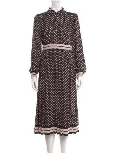 Pre-owned Kate Spade Printed Knee-length Dress