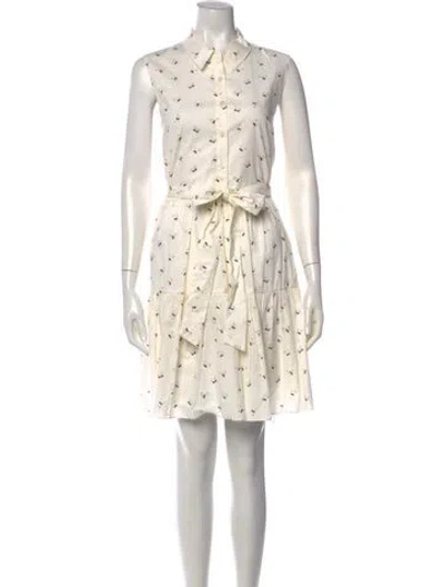 Pre-owned Kate Spade Printed Mini Dress