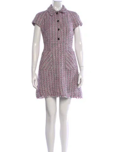 Pre-owned Kate Spade Printed Mini Dress