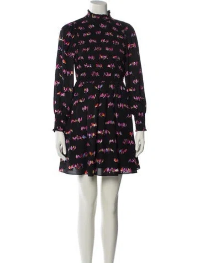 Pre-owned Kate Spade Printed Mini Dress In Multi