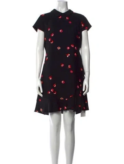 Pre-owned Kate Spade Printed Mini Dress In Multi