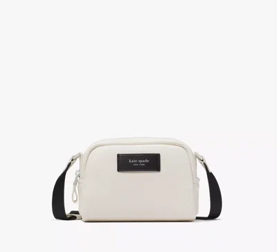 Kate Spade Puffed Small Crossbody In Parchment