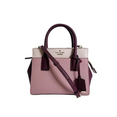 Pre-owned Kate Spade Purple Leather Handbag Shoulder Bag ()