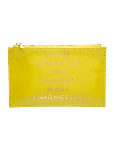 Pre-owned Kate Spade Pvc Clutch In Green