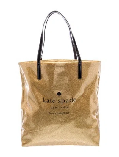 Pre-owned Kate Spade Pvc Shoulder Bag W/ Tags In Brown