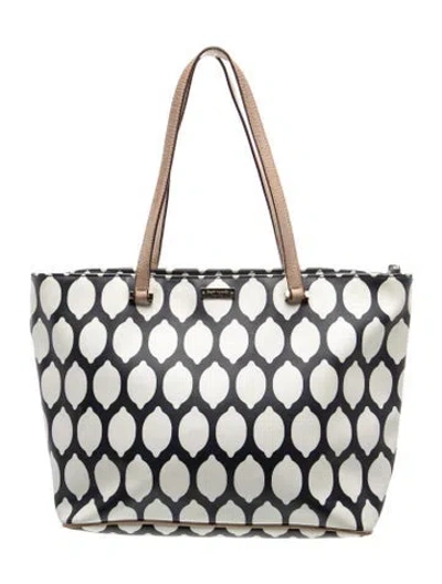 Pre-owned Kate Spade Pvc Tote In Blue