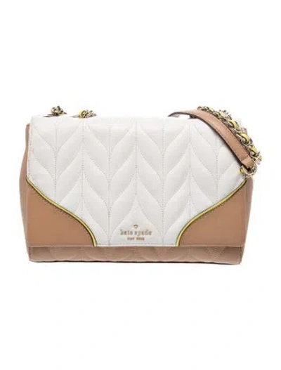 Pre-owned Kate Spade Quilted Shoulder Bag In Brown