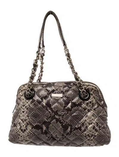Pre-owned Kate Spade Quilted Shoulder Bag In Neutrals