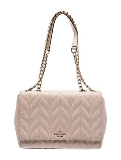 Pre-owned Kate Spade Quilted Shoulder Bag In Pink