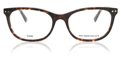 Kate Spade Raelynn 086 Occhiali Da Vista Tartarugatishell Per Donna (solo Montatura) In Metallic
