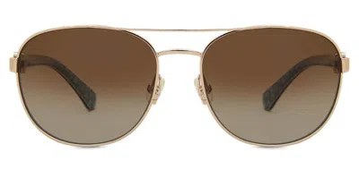 Kate Spade Raglan/g/s 06j/la Women's Sunglasses Tortoiseshell Size 56