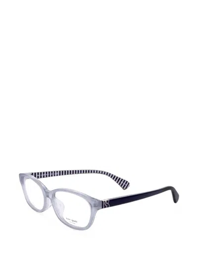 Kate Spade Rectangle-frame Glasses In Transparent