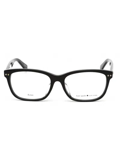 Kate Spade Rectangular Women's Eyeglasses - Cailin/f Style In Black