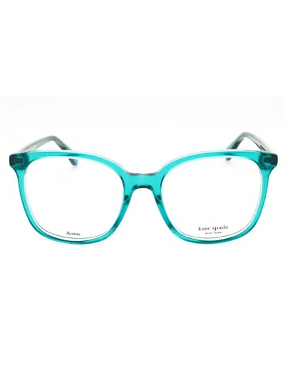 Kate Spade Rectangular Women's Eyeglasses - Madrigal/g In Transparent
