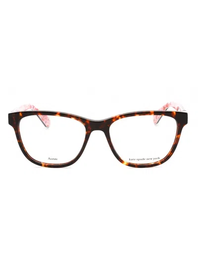 Kate Spade Rectangular Women's Eyeglasses - Style Verna In Brown