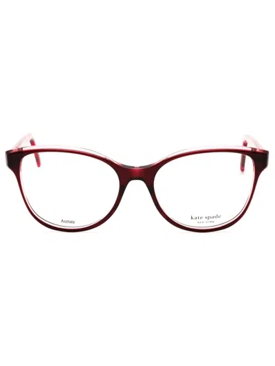 Kate Spade Rectangular Women's Eyeglasses - Stylish And Chic In Brown