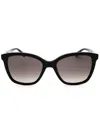 Kate Spade Rectangular Women's Mini Sunglasses In Brown
