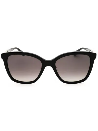 Kate Spade Rectangular Women's Mini Sunglasses In Brown