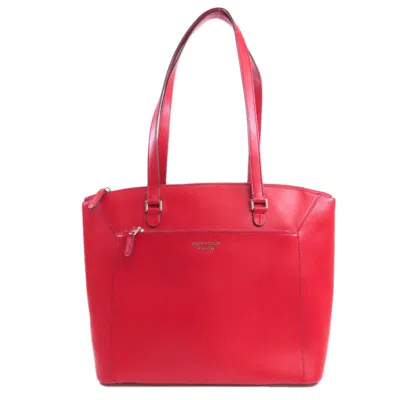Pre-owned Kate Spade Red Color Leather Tote Bag ()