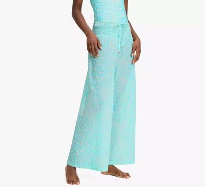Kate Spade Regal Leopard Cover-up Pants