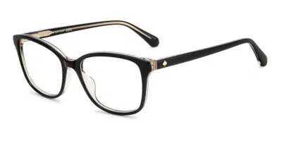 Kate Spade Reilly 2 3h2 Occhiali Da Vista Neri Per Donna (solo Montatura) In Black
