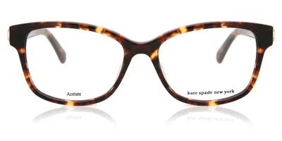 Kate Spade Reilly/g Vestibilità Orientale 086 Occhiali Da Vista Tartarugatishell Per Donna (solo Montatura) In Brown