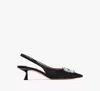 Kate Spade Renata Slingback Pumps In Black
