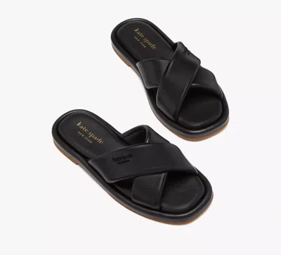 Kate Spade Rio Slide Sandals In Black
