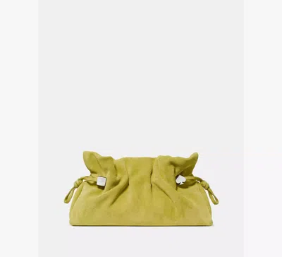 Kate Spade Rio Suede Clutch Bag In Green