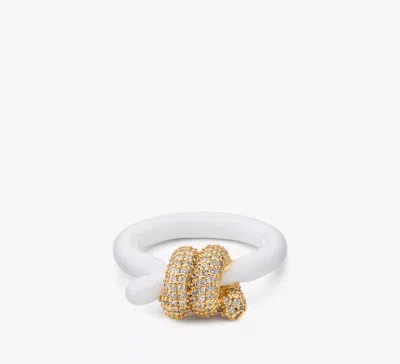 Kate Spade Ropes & Knots Pave Ring
