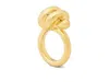 Kate Spade Gold-tone Knot Statement Ring In Pattern